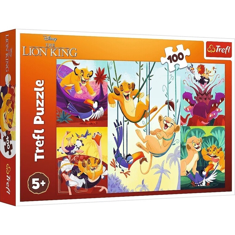 TREFL ΠΑΖΛ 100 ΤΕΜΑΧΙΩΝ DISNEY COURAGEOUS LION KING 16478