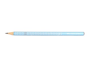FABER CASTELL ΜΟΛΥΒΙ SPARKLE GRIP ΝΟ 2 ΤΥΡΚΟΥΑΖ ΓΑΛΑΖΙΟ (ΜΕ ΓΚΛΙΤΕΡ) 118205