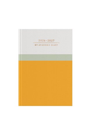 2026 2027 ΗΜΕΡΟΛΟΓΙΟ ΑΚΑΔΗΜΑΙΚΟ ΗΜΕΡΗΣΙΟ 14x21cm ACADEMIC COLOUR a ΠΟΡΤΟΚΑΛΙ ΛΕΥΚΟ 77153 (ΛΙΝΑΡΔΑΤΟΣ)