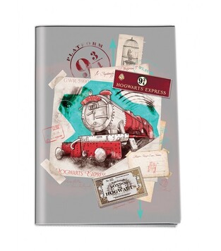 GRAFFITI HARRY POTTER ΤΕΤΡΑΔΙΟ ΚΑΡΦΙΤΣΑ 17x25cm 50φ HOGWARTS EXPRESS 22450