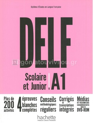 DELF A1 SCOLAIRE ET JUNIOR (AVEC DVD ROM) (EDITION 2018)