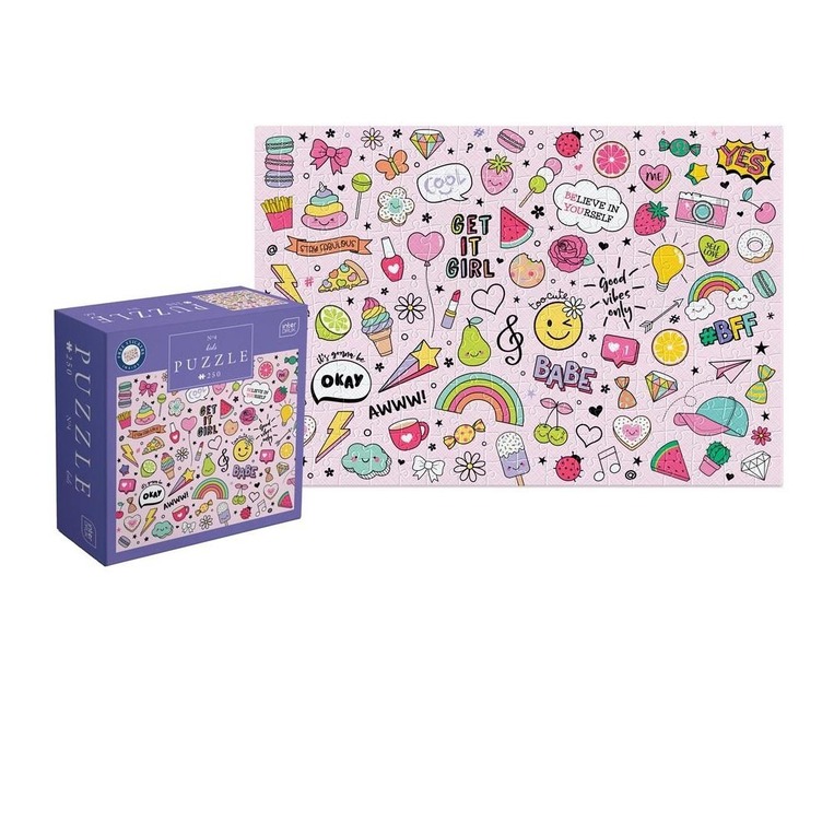 INTERDRUK ΠΑΖΛ 250 ΤΕΜΑΧΙΩΝ 48x33cm KIDS No4 ICONS