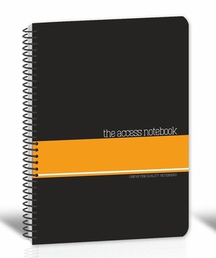 UNIPAP ΤΕΤΡΑΔΙΟ ΣΠΙΡΑΛ A4 (21x29,7cm) 4 ΘΕΜΑΤΩΝ 120φ THE ACCESS NOTEBOOK ΠΟΡΤΟΚΑΛΙ 35603