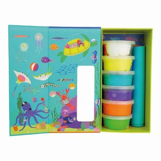FLOSS AND ROCK CLAY PLAY OCEAN ΠΗΛΟΣ 10 ΧΡΩΜΑΤΑ 50P6135