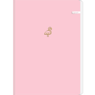 ΤΕΤΡΑΔΙΟ ΣΗΜΕΙΩΜΑΤΑΡΙΟ ΒΙΒΛΙΟΔΕΤΗΜΕΝΟ SOFT TOUCH A5 (14,8x21cm) 80φ ΡΟΖ 1320443