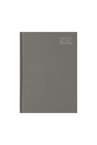 2027 ΗΜΕΡΟΛΟΓΙΟ ΕΒΔΟΜΑΔΙΑΙΟ 21x29cm NOTO ΓΚΡΙ ΣΚΟΥΡΟ ΜΕ ΕΥΡΕΤΗΡΙΟ ΜΗΝΩΝ 73205 (ΛΙΝΑΡΔΑΤΟΣ)