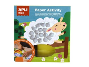 APLI KIDS PAPER ACTIVITY ΠΑΙΧΝΙΔΙ ΚΑΤΑΣΚΕΥΩΝ ΜΕ ΧΑΡΤΙ ΠΡΟΒΑΤΟ 16920