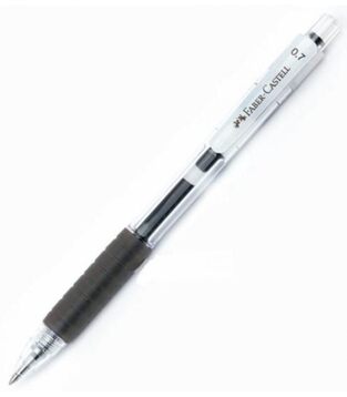 FABER CASTELL ΣΤΥΛΟ FAST GEL 0.7mm ΜΑΥΡΟ 641799