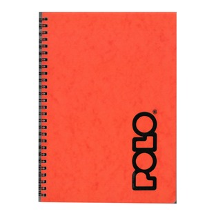 POLO ΤΕΤΡΑΔΙΟ ΣΠΙΡΑΛ 17x25cm 2 ΘΕΜΑΤΩΝ 60φ CLASSIC NOTE ΠΟΡΤΟΚΑΛΙ 919081 (ΠΛΑΣΤΙΚΟ ΔΙΑΦΑΝΟ ΕΞΩΦΥΛΛΟ)