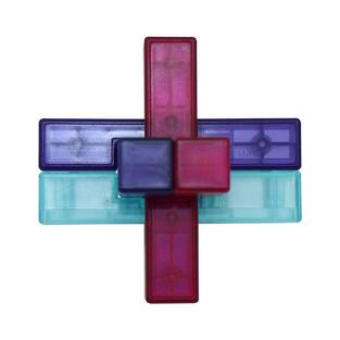 LUNA TOYS CUBE WORLD BRAIN ΠΑΖΛ 3D 6 ΤΕΜΑΧΙΩΝ ΠΛΑΣΤΙΚΟ ΣΤΑΥΡΟΣ 622547