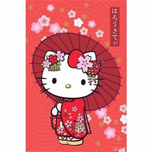 ΔΙΑΚΟΣΜΗΤΙΚΗ ΑΦΙΣΑ HELLO KITTY 61x91,5cm PP2404668 (158)