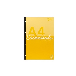 PUKKA PAD ΜΠΛΟΚ ΣΗΜΕΙΩΣΕΩΝ A4 (21x29,7cm) ΜΕ ΓΡΑΜΜΕΣ ΜΕ ΤΡΥΠΕΣ ΚΑΙ ΠΕΡΙΘΩΡΙΟ ΚΙΤΡΙΝΟ 150φ ESSREFA4SIDE