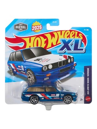 MATTEL ΑΥΤΟΚΙΝΗΤΑΚΙ HOT WHEELS XL METAL 2024 BMW M3 WAGON REMORQUE JKL02 JKL04 861 01941
