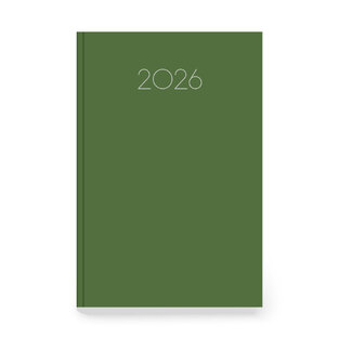 2026 ΗΜΕΡΟΛΟΓΙΟ ΗΜΕΡΗΣΙΟ SIMPLE 12x17cm ΠΡΑΣΙΝΟ 355741 (ΤΡΙΠΕΡΙΝΑ)