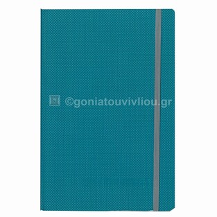 PREMIUM ΣΗΜΕΙΩΜΑΤΑΡΙΟ ΒΙΒΛΙΟΔΕΤΗΜΕΝΟ 14x21cm ΜΕ ΓΡΑΜΜΕΣ ΠΕΤΡΟΛ 40578