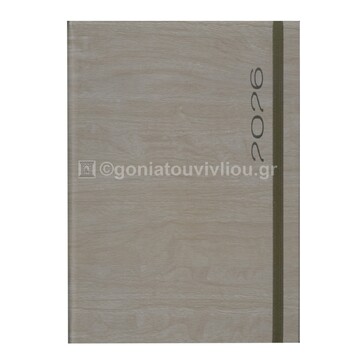 2026 ΗΜΕΡΟΛΟΓΙΟ ΕΒΔΟΜΑΔΙΑΙΟ ΥΠΟΚΙΤΡΙΝΟ 17x24cm ΙΡΙΔΑ FLEXY ΜΠΕΖ ΤΟΥ ΠΟΥΡΟΥ ΜΕ ΛΑΣΤΙΧΟ 120 (ΠΛΑΝΟΓΡΑΜΜΑ)