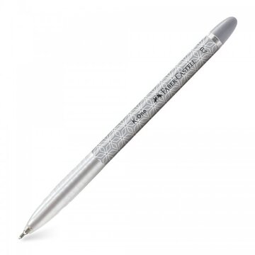 FABER CASTELL ΣΤΥΛΟ ΜΕ ΚΑΠΑΚΙ K ONE 0.7mm SUPER SMOOTH ΜΑΥΡΟ 643099