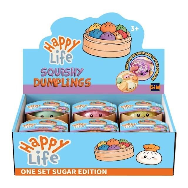 GIM SQUISHY DUMPLING HAPPY LIFE SUGAR EDITION 8,5cm 300 01271
