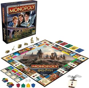 HASBRO ΕΠΙΤΡΑΠΕΖΙΟ ΠΑΙΧΝΙΔΙ MONOPOLY HARRY POTTER F9422