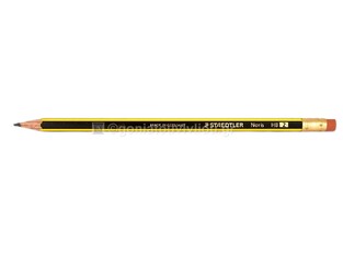 STAEDTLER NORIS ΜΟΛΥΒΙ ΜΕ ΓΟΜΑ 122 2 HB ΡΙΓΕ ΚΙΤΡΙΝΟ ΜΑΥΡΟ