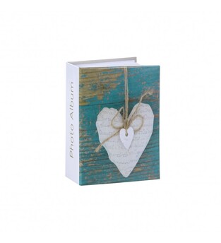 ΑΛΜΠΟΥΜ ΦΩΤΟΓΡΑΦΙΩΝ 12x16,5cm ΜΕ 100 ΘΗΚΕΣ 10x15cm ACG46100 ΚΑΡΔΙΕΣ EV24