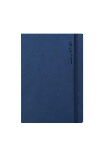 2026 ΗΜΕΡΟΛΟΓΙΟ ΕΒΔΟΜΑΔΙΑΙΟ 14x21cm FLEXY ΜΠΛΕ ΜΕ ΜΠΛΕ ΛΑΣΤΙΧΟ 36183 (ΛΙΝΑΡΔΑΤΟΣ)