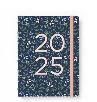 2025 ΗΜΕΡΟΛΟΓΙΟ FILOFAX ΕΒΔΟΜΑΔΙΑΙΟ ΣΠΙΡΑΛ A5 (14,8x21cm) GARDEN PLANNER ΜΠΛΕ ΣΚΟΥΡΟ ΜΕ ΛΑΣΤΙΧΟ 2568297