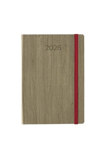2026 ΗΜΕΡΟΛΟΓΙΟ ΗΜΕΡΗΣΙΟ 17x24cm ΜΕ ΛΑΣΤΙΧΟ WOODY c ΚΑΦΕ ΤΟΥ ΠΟΥΡΟΥ 62104 (ΛΙΝΑΡΔΑΤΟΣ)