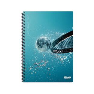 SKAG ΤΕΤΡΑΔΙΟ ΣΠΙΡΑΛ A4 (21x29,7cm) 3 ΘΕΜΑΤΩΝ 90φ SPORTY LIFE ΓΗ 312974