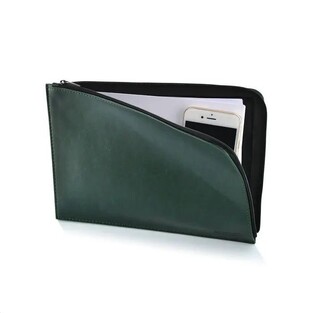 OFFICE BOX ΘΗΚΗ ΓΙΑ ΕΓΓΡΑΦΑ ΜΕ ΦΕΡΜΟΥΑΡ A5 (14,8x21cm) ΑΠΟ ΔΕΡΜΑΤΙΝΗ ΠΡΑΣΙΝΟ 75424