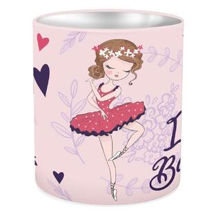 MUST TEAM ΜΟΛΥΒΟΘΗΚΗ ΜΕΤΑΛΛΙΚΗ ΜΠΑΛΑΡΙΝΑ I LOVE BALLET 586484