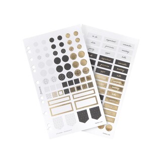 FILOFAX ΑΝΤΑΛΛΑΚΤΙΚΟ MOONLIGHT STICKERS (6 ΦΥΛΛΑ ΑΥΤΟΚΟΛΛΗΤΑ ΤΑΙΡΙΑΖΕΙ ΣΕ PERSONAL (9,5x17,1cm) ΚΑΙ A5 (14,8x21cm) 132825