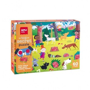 APLI KIDS ΕΚΠΑΙΔΕΥΤΙΚΟ ΠΑΖΛ 60 ΤΕΜΑΧΙΩΝ ΜΥΣΤΙΚΑ ΣΚΥΛΙΑ 19219