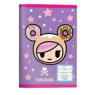 TOKIDOKI ΤΕΤΡΑΔΙΟ ΚΑΡΦΙΤΣΑ 17x25cm 40φ ΜΩΒ 470329