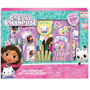 ΣΕΤ ΧΡΩΜΑΤΙΣΜΟΥ GABBYS DOLLHOUSE 30τεμ 574006