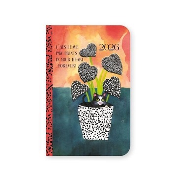 2026 ΗΜΕΡΟΛΟΓΙΟ ΑΤΖΕΝΤΑ ΕΒΔΟΜΑΔΙΑΙΑ ΚΑΘΕΤΗ 8x14cm ΚΑΛΛΙΤΕΧΝΙΚΗ d ΓΑΤΑ ΣΕ ΓΛΑΣΤΡΑ 61051 (ΛΙΝΑΡΔΑΤΟΣ)