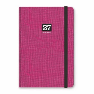 2027 ΗΜΕΡΟΛΟΓΙΟ ΑΤΖΕΝΤΑ ΕΒΔΟΜΑΔΙΑΙΟ TEXT BOOK 9x16cm ΜΑΤΖΕΝΤΑ ΜΕ ΛΑΣΤΙΧΟ 627120999 (UNIPAP)
