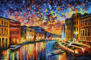 ΔΙΑΚΟΣΜΗΤΙΚΗ ΑΦΙΣΑ VENICE LEONID AFREMOV 61x91,5cm GPE5371 (143)