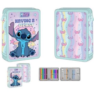MUST TEAM ΚΑΣΕΤΙΝΑ ΤΕΤΡΑΓΩΝΗ ΔΙΠΛΗ ΓΕΜΑΤΗ LILO AND STITCH HAVING A BLAST 565020