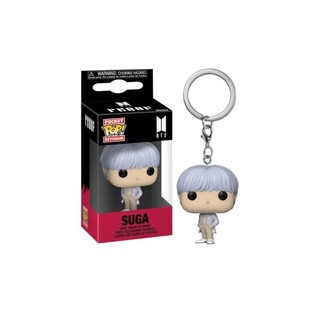 FUNKO POP POCKET ROCKS BTS SUGA VINYL FIGURE KEYCHAIN