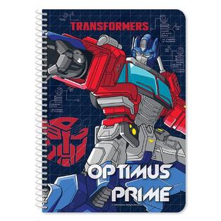 ΤΕΤΡΑΔΙΟ ΣΠΙΡΑΛ 17x25cm 2 ΘΕΜΑΤΩΝ 60φ TRANSFORMERS OPTIMUS PRIME 483210