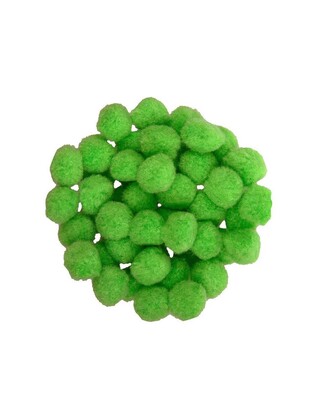 I MONDI ΣΕΤ POM PONS (ΠΟΜ ΠΟΝΣ) ΠΡΑΣΙΝΟ ΑΝΟΙΧΤΟ (ΛΑΧΑΝΙ) 25ΜΜ 50ΤΜΧ 25072