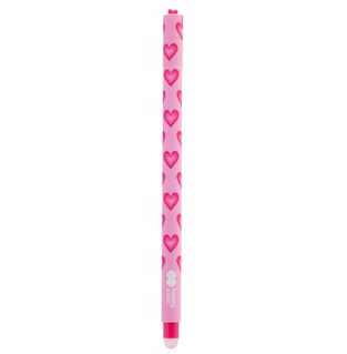 HAPPY COLOR ΣΤΥΛΟ ΠΟΥ ΣΒΗΝΕΙ GEL 0.5mm HEART ΡΟΖ ΜΕ ΡΟΖ ΚΑΡΔΙΕΣ (ΜΠΛΕ ΓΡΑΦΗ) 017882