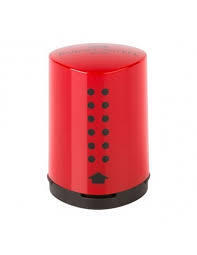 FABER CASTELL ΞΥΣΤΡΑ GRIP ΤΡΙΓΩΝΙΚΗ ΜΙΚΡΗ ΜΕ ΚΑΠΑΚΙ ΚΟΚΚΙΝΗ 183710