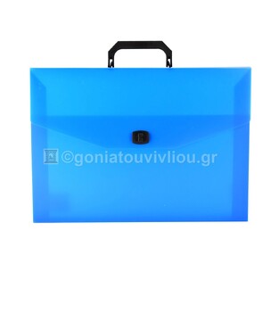 GROOVY ΤΣΑΝΤΑ ΣΧΕΔΙΟΥ ΠΛΑΣΤΙΚΗ 27x38x4cm ΜΕ 1 ΕΝΑ ΚΛΙΠ ΚΑΙ ΧΕΡΟΥΛΙ ΔΙΑΦΑΝΗ ΜΠΛΕ 032090