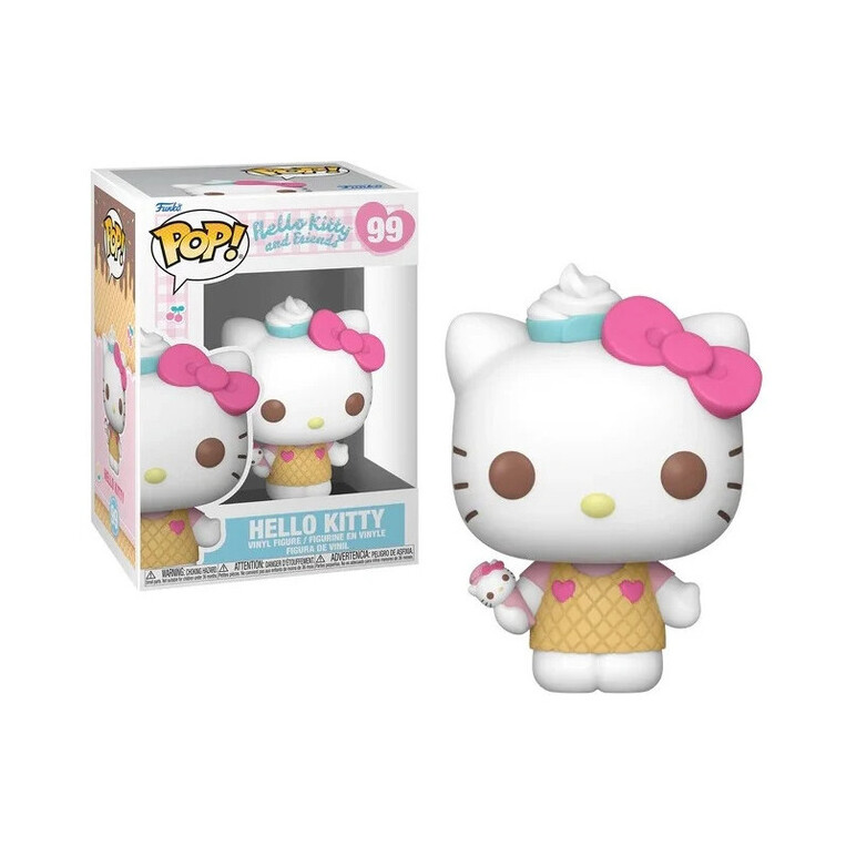 FUNKO POP SANRIO HELLO KITTY AND FRIENDS HELLO KITTY WITH ICE CREAM 99 VINYL FIGURE