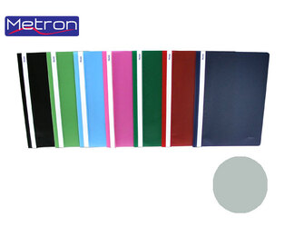 METRON ΝΤΟΣΙΕ ΜΕ ΕΛΑΣΜΑ A4 (21x29,7cm) ΓΚΡΙ ΑΝΟΙΧΤΟ 58300GY