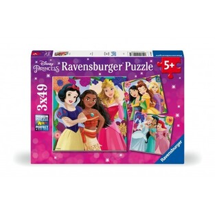 RAVENSBURGER ΠΑΖΛ 3x49τεμ DISNEY PRINCESS 12001068