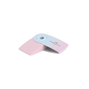 FABER CASTELL ΓΟΜΑ MINI SLEEVE FLOW EDITION BLUSHING SKY ΡΟΖ 182480