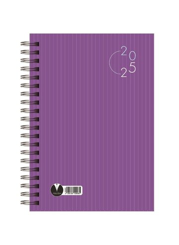 2025 ΗΜΕΡΟΛΟΓΙΟ ΗΜΕΡΗΣΙΟ ΣΠΙΡΑΛ 14x21cm CLASSIC ΜΩΒ 52003 (ΛΙΝΑΡΔΑΤΟΣ)